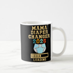 Womens Mama Diaper Changer 2026 New Baby Loading F Coffee Mug