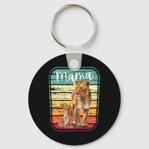 Womens Mama Lion Lioness New Mum Cute Mummy Gift F Key Ring