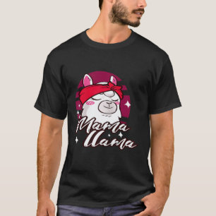 Womens Mama Llama T-Shirt