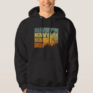 Womens Mama Mummy Mum Bruh  Mothers Day Vintage Hoodie