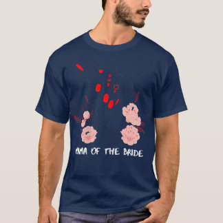 Womens Mama Of The Bride1440 T-Shirt