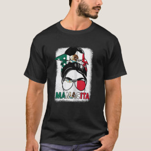 Womens Mamacita Mexico Independence Day Pride Mexi T-Shirt