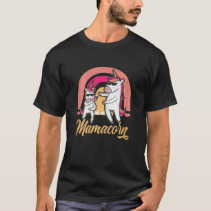 Womens Mamacorn For A Mamacorn Unicorn Fan T-Shirt