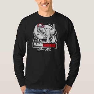 Womens Mamasaurus T Rex Mum Life Dinosaur Mother T-Shirt