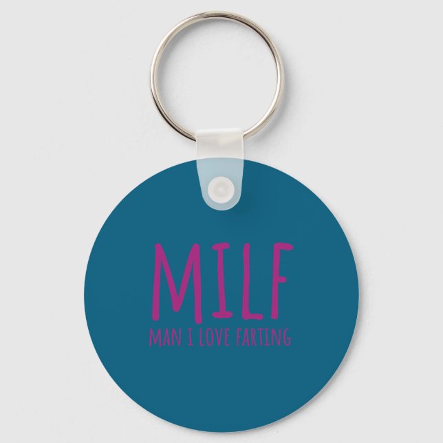 Womens Man I Love Farting Fart S For Women Funny  Key Ring (Front)