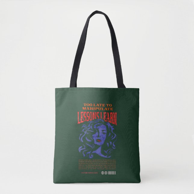 WOMEN'S MANIPULATE LESSONS LEARN TOTE BAG (Front)