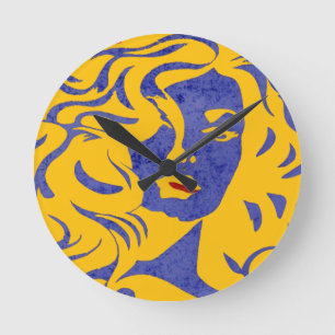 WOMEN'S MANIPULATE LESSONS LEARN WALL CLOCK