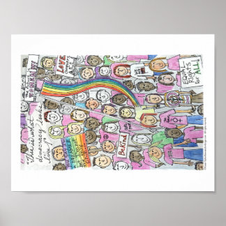 Women's March - 11" x 8.5" Poster