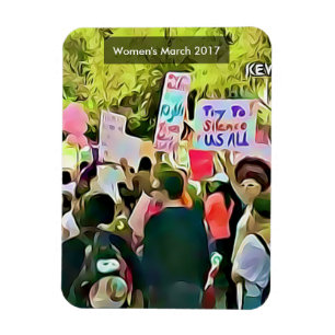 Women's March 2017 Anti Trump Agenda Protest Magnet