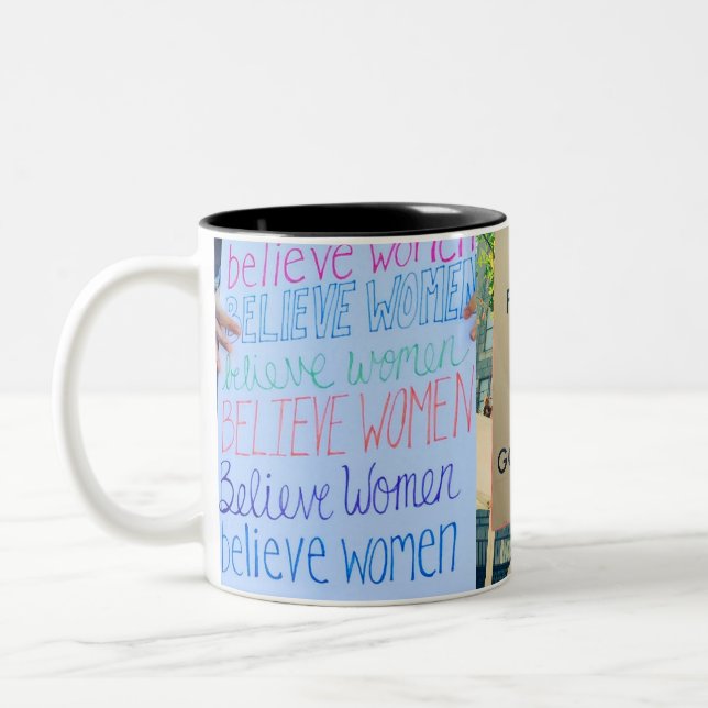 Women's March 2018 Clever Signs Mug (Left)