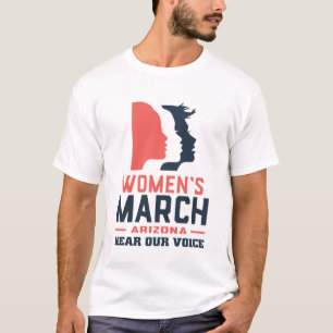 Women's March Arizona Hear Our Voice T-Shirt