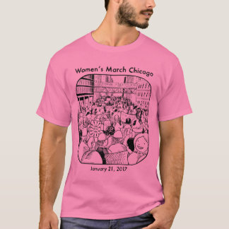 Women's March Chicago Men's Tee