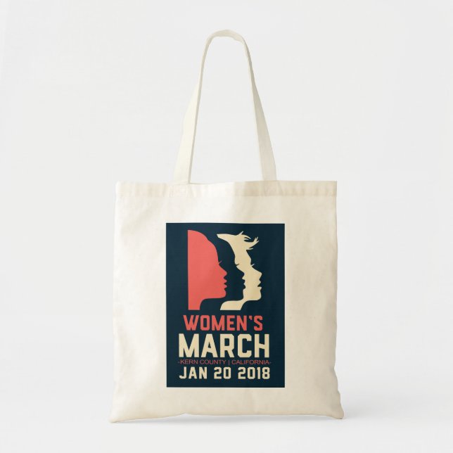 Women's March Kern Tote Bag (Front)