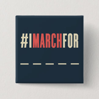 Women's March On America 15 Cm Square Badge
