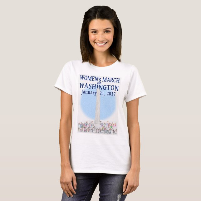 Women's March on Washington T-Shirt (Front Full)