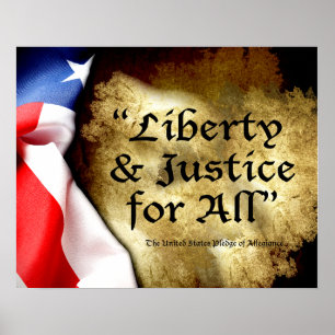 Women's March Poster   Liberty & Justice For All