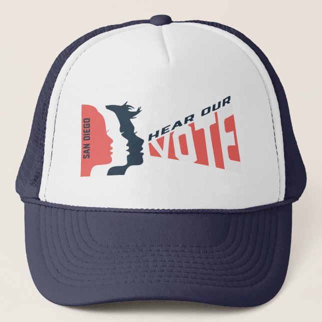 Women's March San Diego Official Hat (Front)