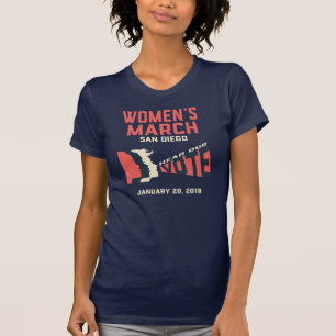 Women's March San Diego Official T-shirt