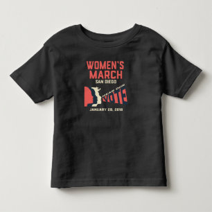 Women's March San Diego Official Toddler T-shirt
