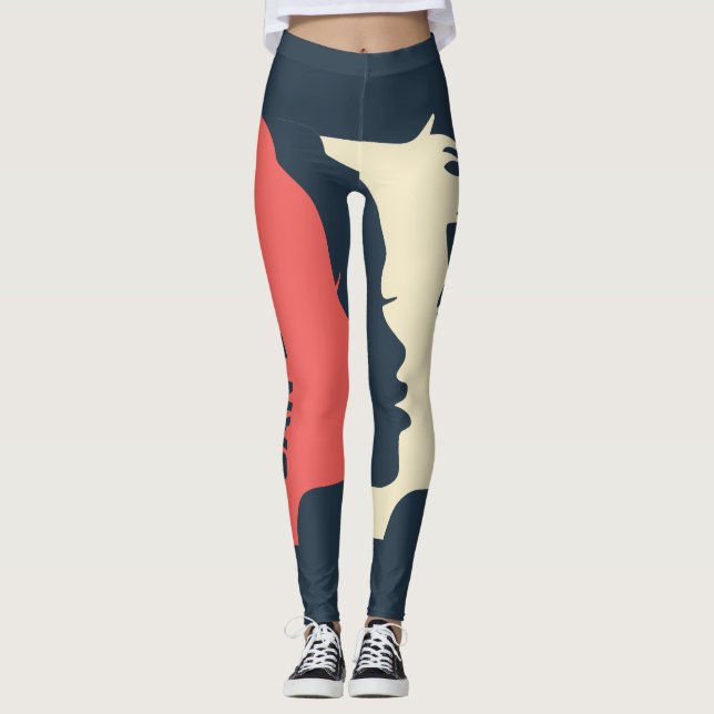 Women's March San Diego Official Yoga Pants (Front)