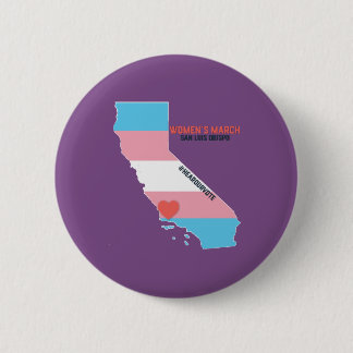 Women's March SLO January Event 6 Cm Round Badge