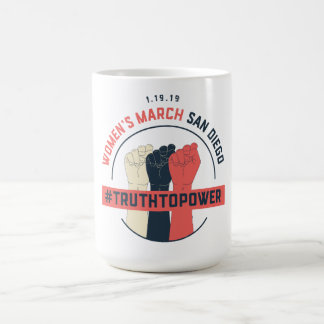 Women's March Truth to Power Coffee Mug