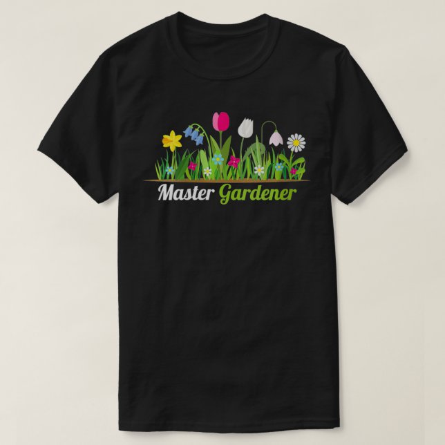 Womens Master Gardener I Landscaper Horticulture G T-Shirt (Design Front)