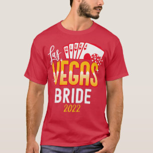 Womens Matching Las Vegas 2022 Wedding Bride and G T-Shirt