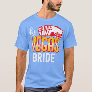 Womens Matching Las Vegas Wedding Bride and Groom T-Shirt