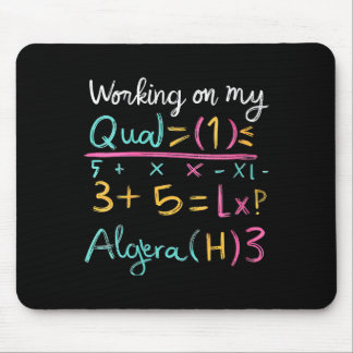 Womens Mathletics Working On My Quads Algebra Math Mouse Mat