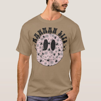 Womens Mawmaw Life Ghost Spooky Face , Halloween M T-Shirt