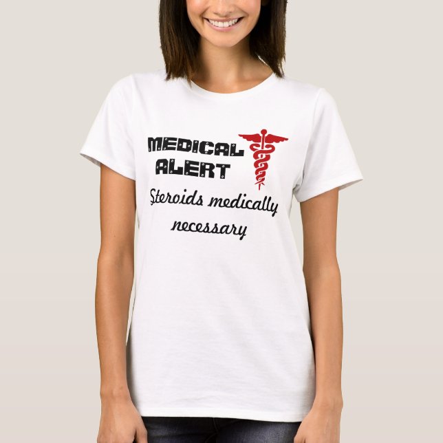Womens medical alert shirt (Front)