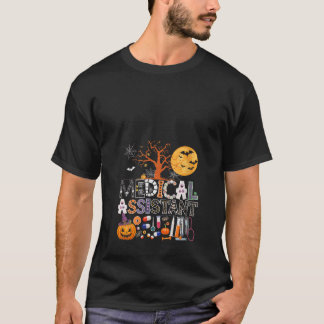 Womens Medical Assistant Halloween Spooky Costume  T-Shirt