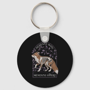 Womens Memento Mori Memento Vivere _ Philosophy &a Key Ring