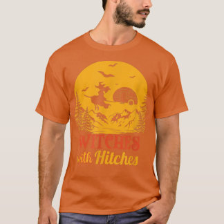 Womens men Scary spooky Halloween witches funny qu T-Shirt