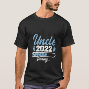Womens Men Uncle 2022 Pregnancy Reveal Promoted To T-Shirt
