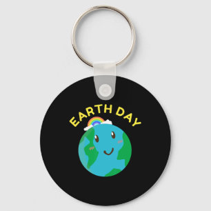 Womens Mens Earth Day Environmental Awareness Save Key Ring