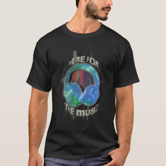 Womens Mens Music Lovers Graphic T-Shirt