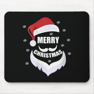 Womens Merry Christmas -fun Santa Claus Father Xma Mouse Mat
