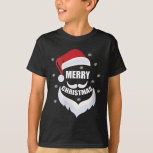 Womens Merry Christmas -fun Santa Claus Father Xma T-Shirt