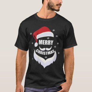 Womens Merry Christmas -fun Santa Claus Father Xma T-Shirt