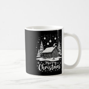 Womens Merry Christmas House Cute Matching Family Coffee Mug