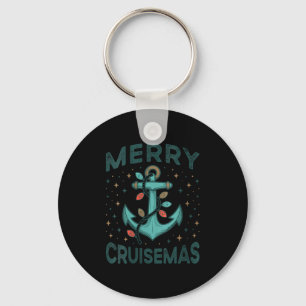 Womens Merry Cruisemas Matching Family Cruise Chri Key Ring