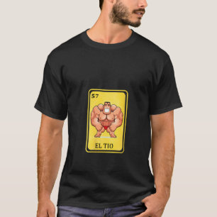 Womens Mexican Lottery Bingo Funny Spanish Kids El T-Shirt