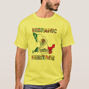 Womens Mexico Hispanic Heritage Month Pride Mexica T-Shirt
