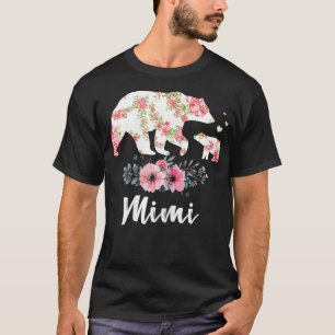 Womens Mimi Bear Mothers Day  T-Shirt