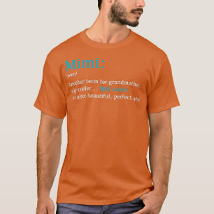 Womens Mimi Gift Definition T-Shirt