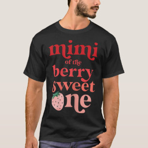 Womens Mimi of the Berry Sweet One Strawberry Firs T-Shirt