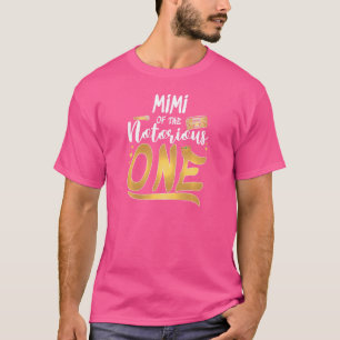 Womens Mimi Of The Notorious One Old School Hip Ho T-Shirt