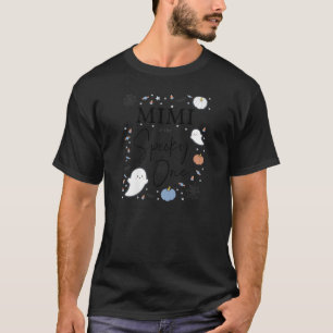 Womens Mimi Of The Spooky One First Birthday Blue T-Shirt